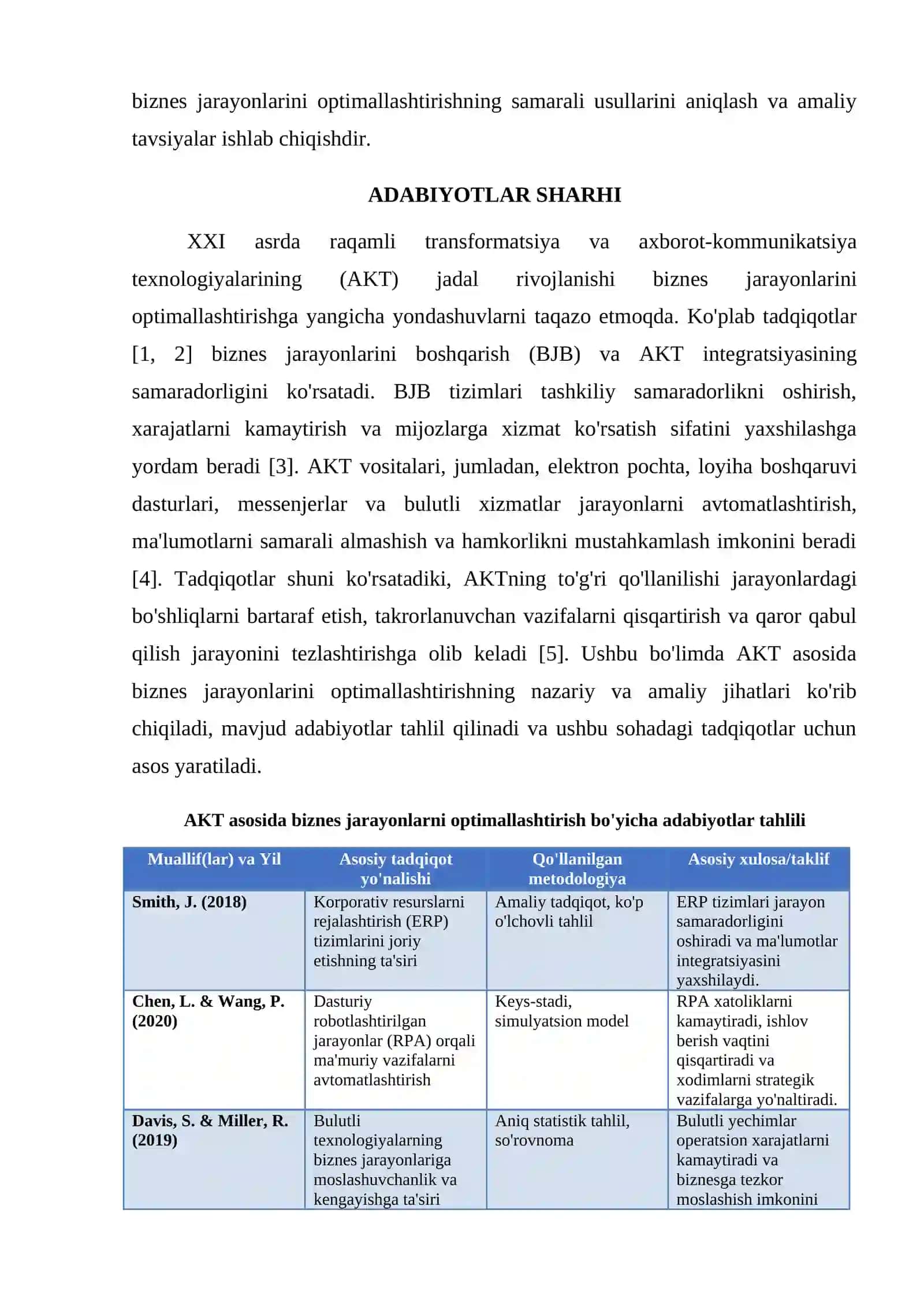 AKT ASOSIDA BIZNES JARAYONLARNI OPTIMALLASHTIRISH 2