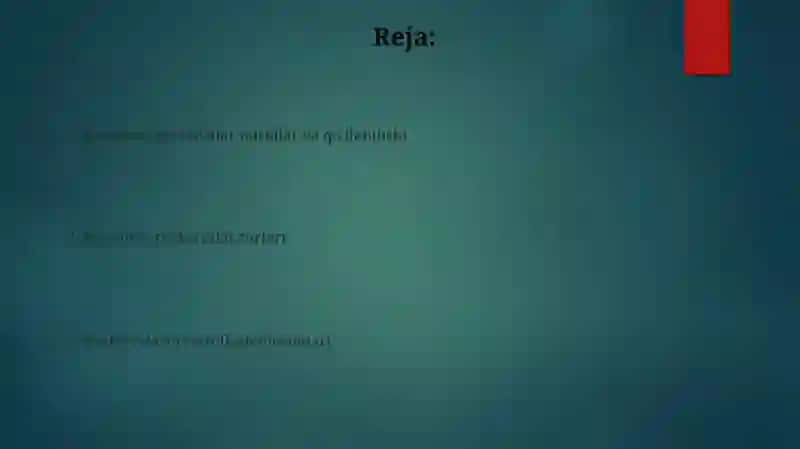 Kimyoviy reaksiyalar va uning sinflarga bo‘linishi 2