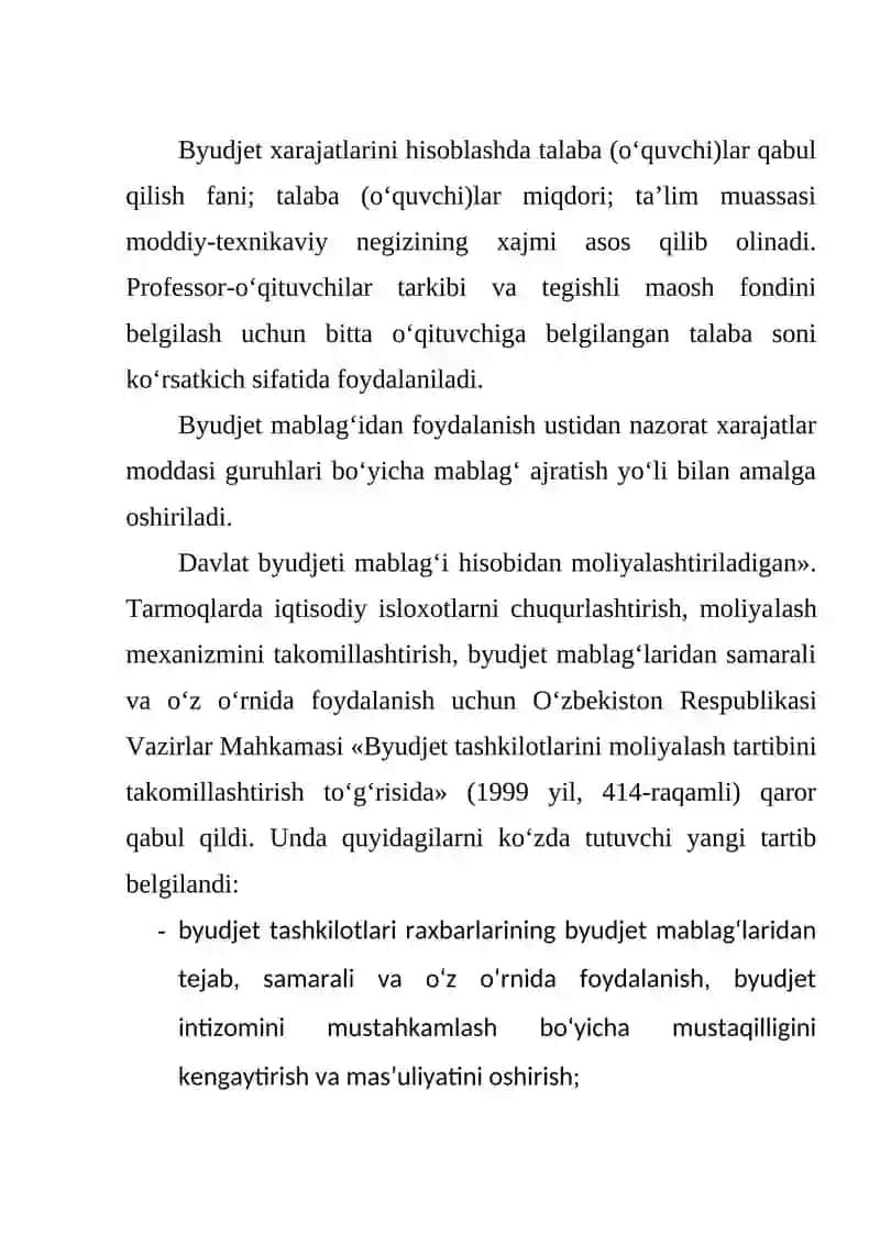 JISMONIY TARBIYA VA SPORT MENEJMENTI TIZIMINI MOLIYALASHTIRISH 2