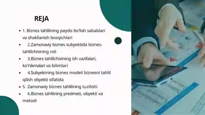 BIZNES-TAHLIL ANALITIK ISHLARNING YANGI YOʻNALISHI 2