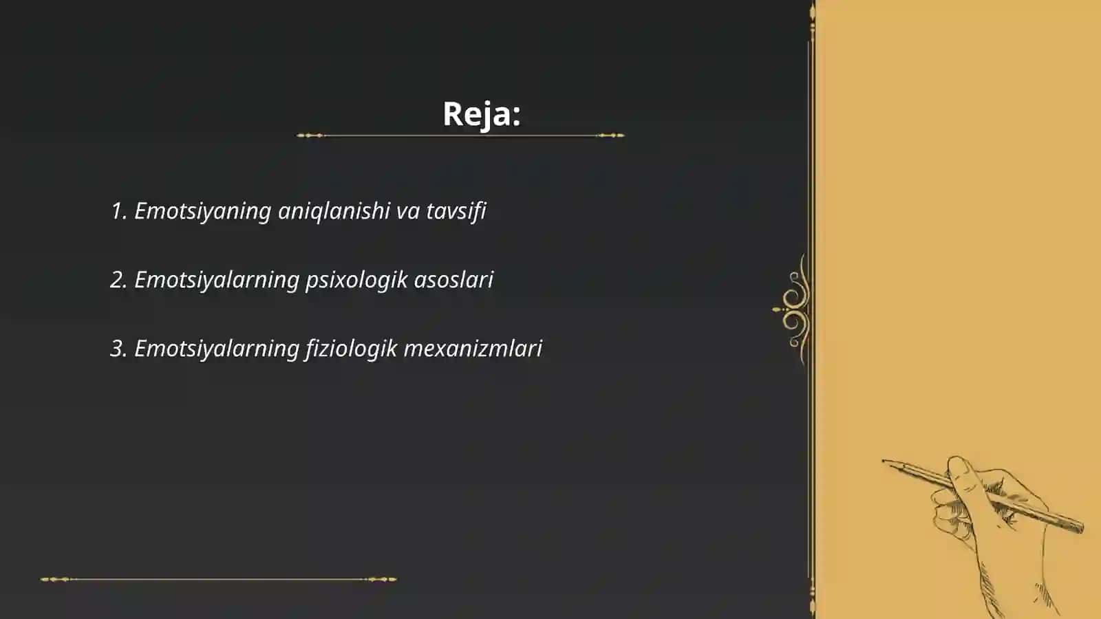 Imotsiya va uning tabiatini yoritish 2