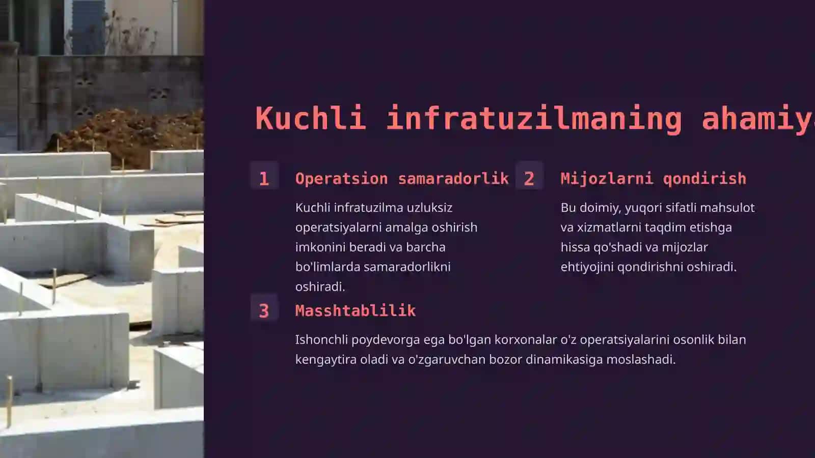 Biznes infratuzilmasiga kirish 2