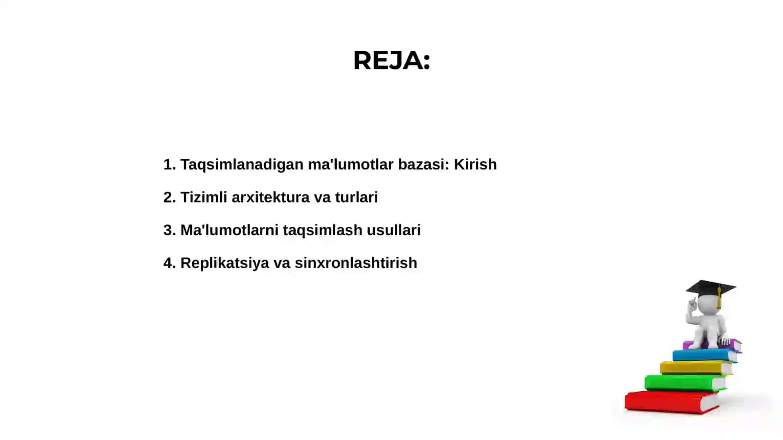 Taqsimlanadigan ma'lumotlar bazasi 2