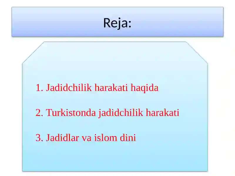 Jadidchilik harakati 2