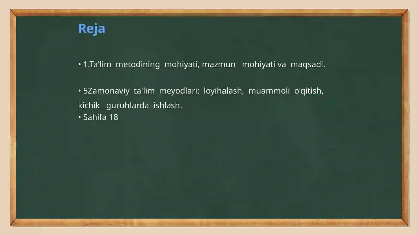 Ta'lim metodlari haqida umumiy tushuncha 2