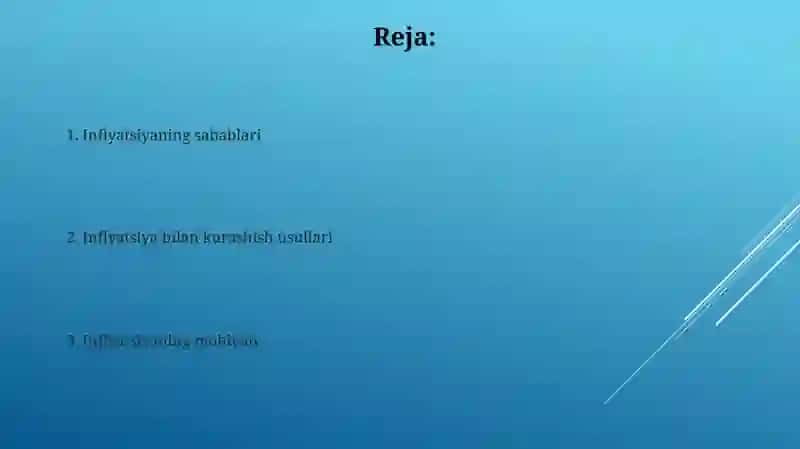 Inflyatsiyaning mohiyati va kelib chiqish sabablari 2
