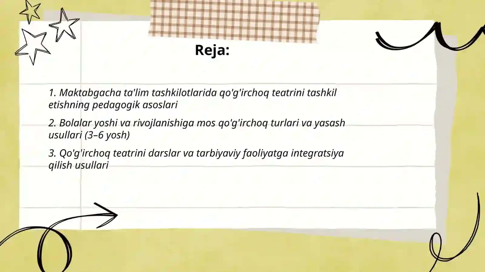 Maktabgacha talim tashkilotlarida qo'g'irchoq teatrlarini tashkil etish va qo'g'irchoq yasash usullari 2