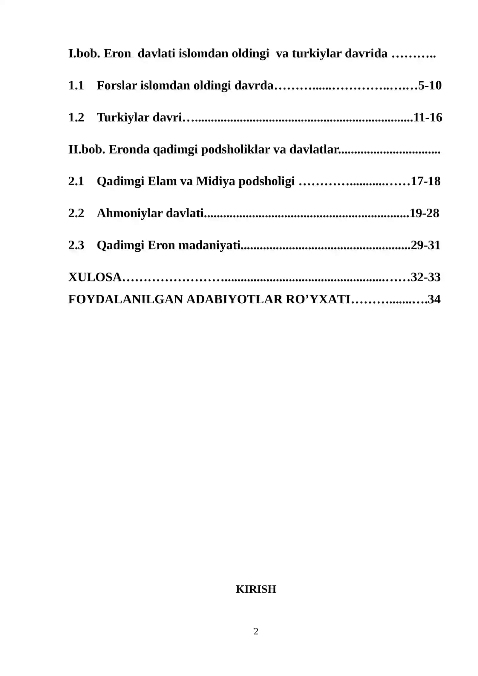 Eron hududidagi eng qadimgi davlatlarning yuksalishi 2