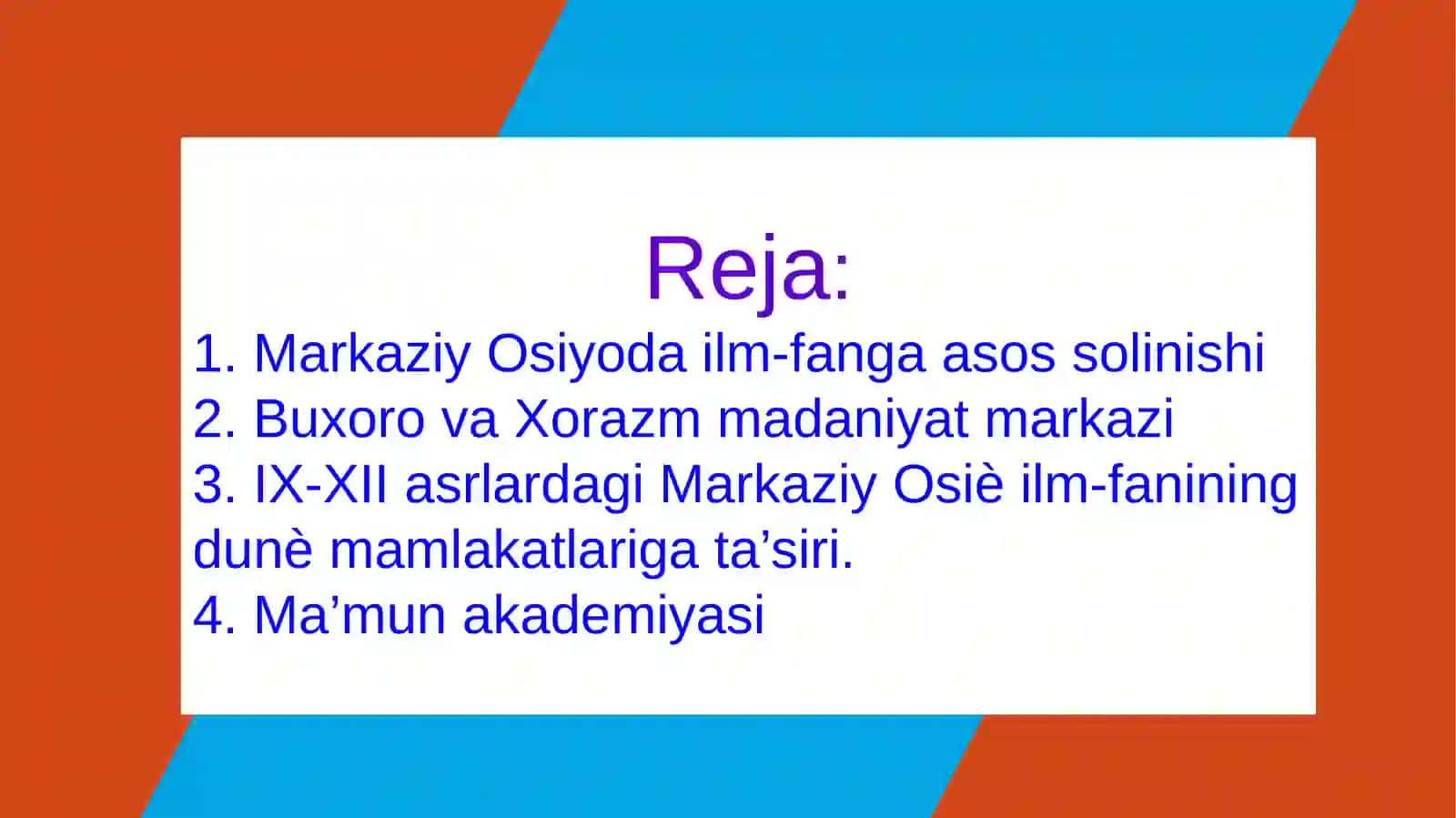 Musulmon uygʻonish davrida fan va uning xususiyatlari 2