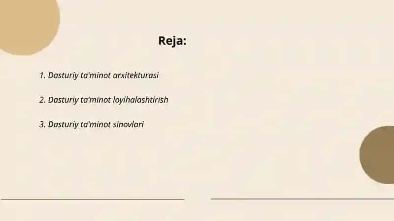 Dasturiy ta'minot tizimi 2