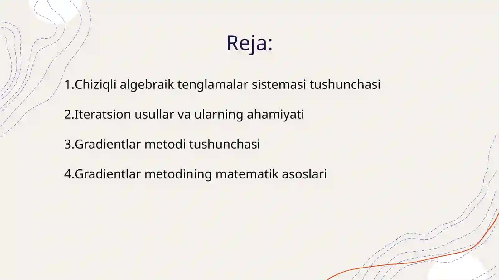Chiziqlialgebraiktenglamalarsistemasiniyechishdagradientlarmetodi 2