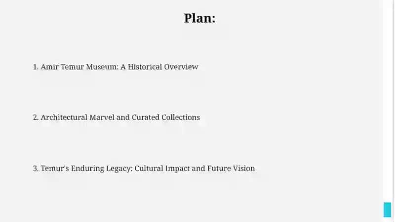 The Amir Temur Museum 2
