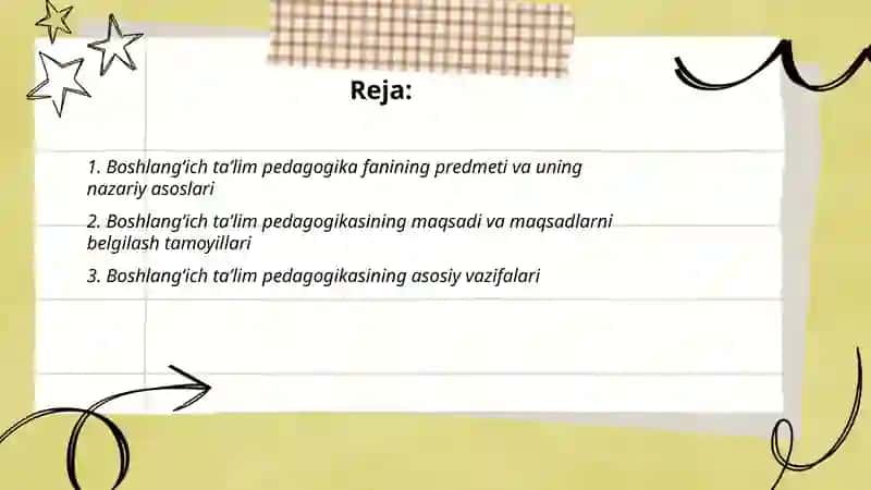 Boshlangʻich taʼlim pedagogika 2