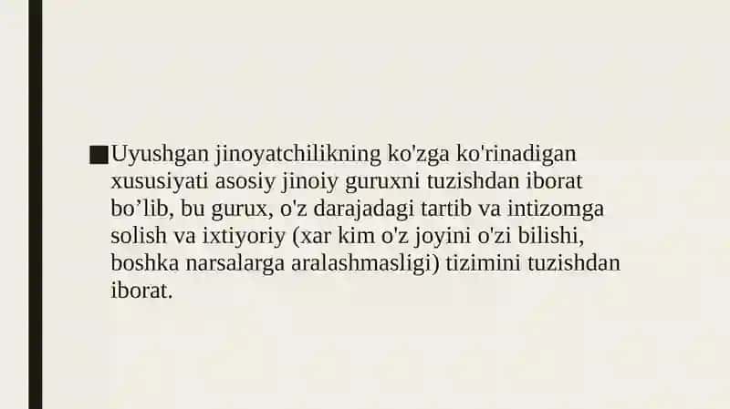 Jinoiy Guruh Psixologiyasi 2