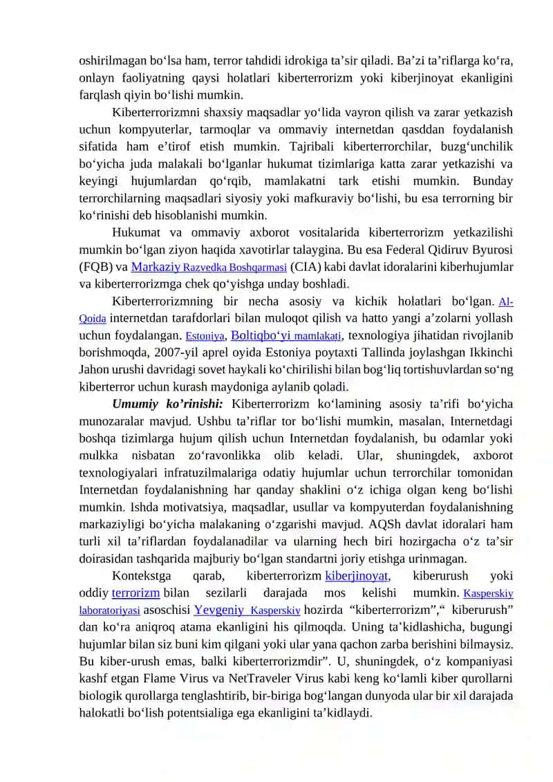 Kiber makonda din. Missionerlik va prozelitizmning ijtimoiy- siyosiy xavfi 2