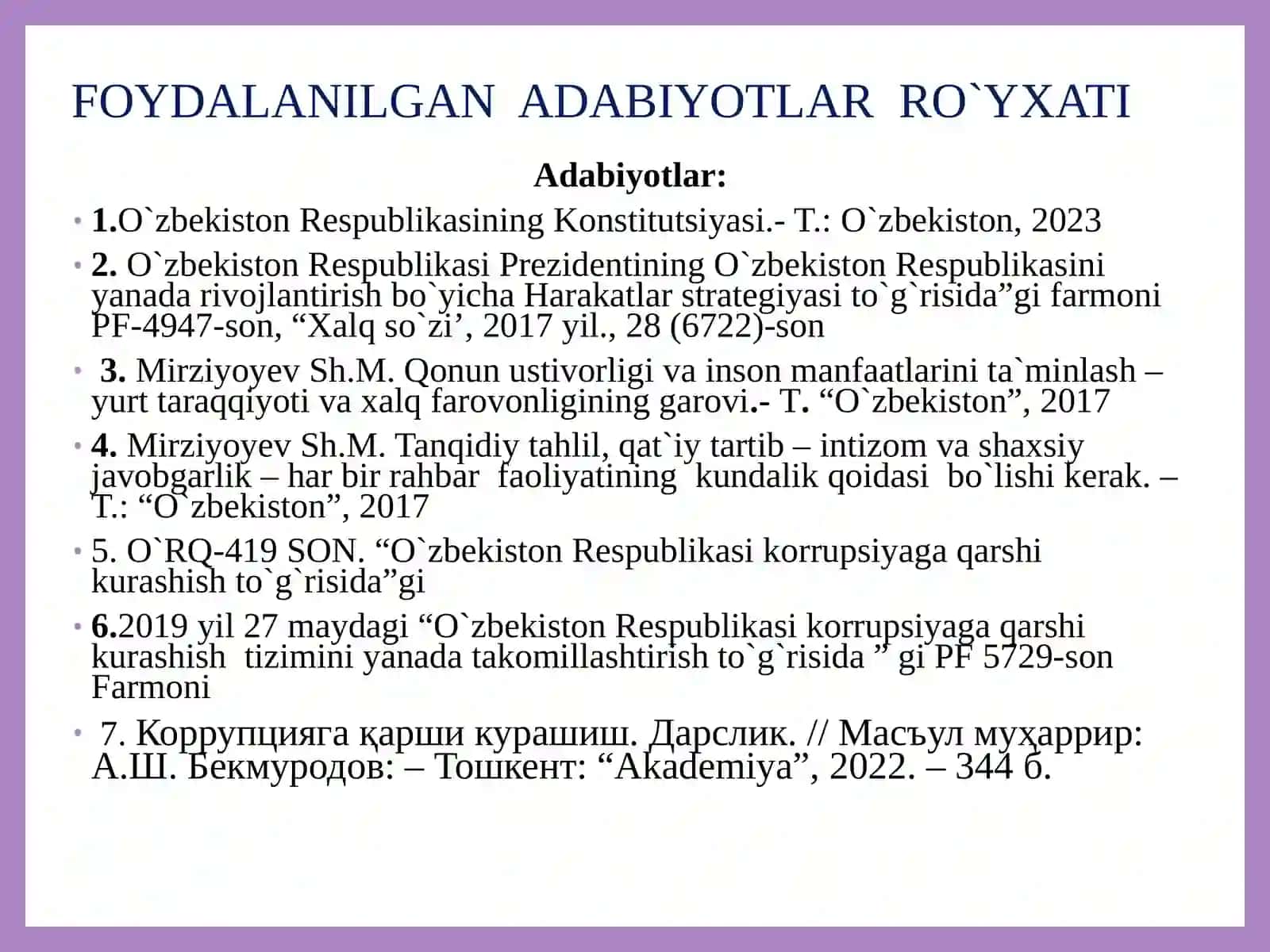 KORRUPSIYANING MOHIYATI, OQIBATLARI VA UNGA QARSHI KURASH MEXANIZMLARI 2