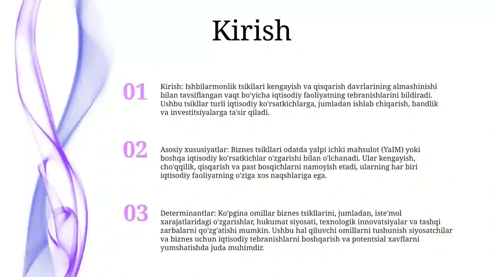 Biznes Tsikllari 2