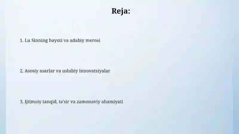 Lu Sinning hayoti va adabiy merosi 2