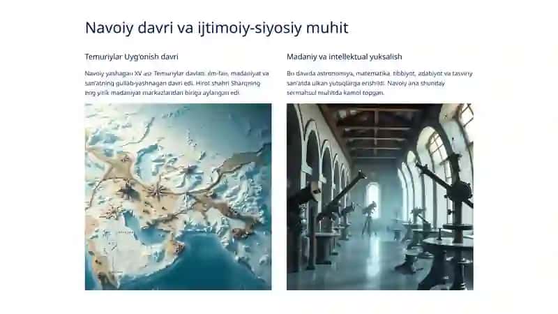 ALISHER NAVOIY: Jahon adabiyotining yulduzi 2