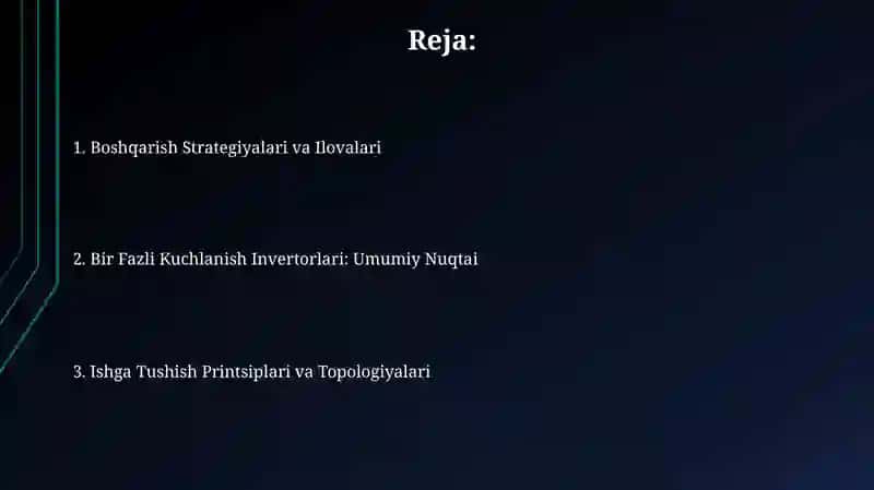Bir fazali kuchlanish invertorlari 2
