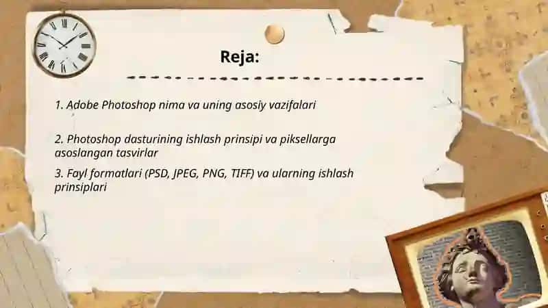 Adope photoshop dasturi va ishlash prinsipi 2