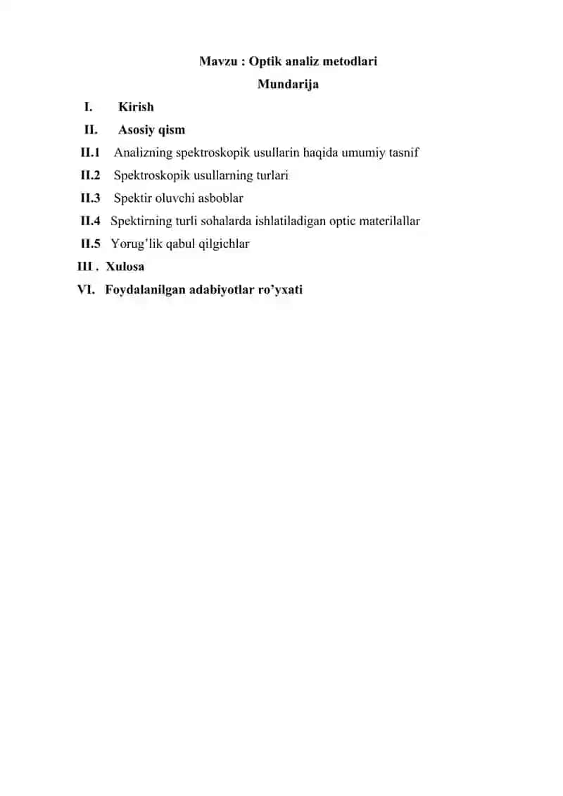 Optik analiz metodlari 2