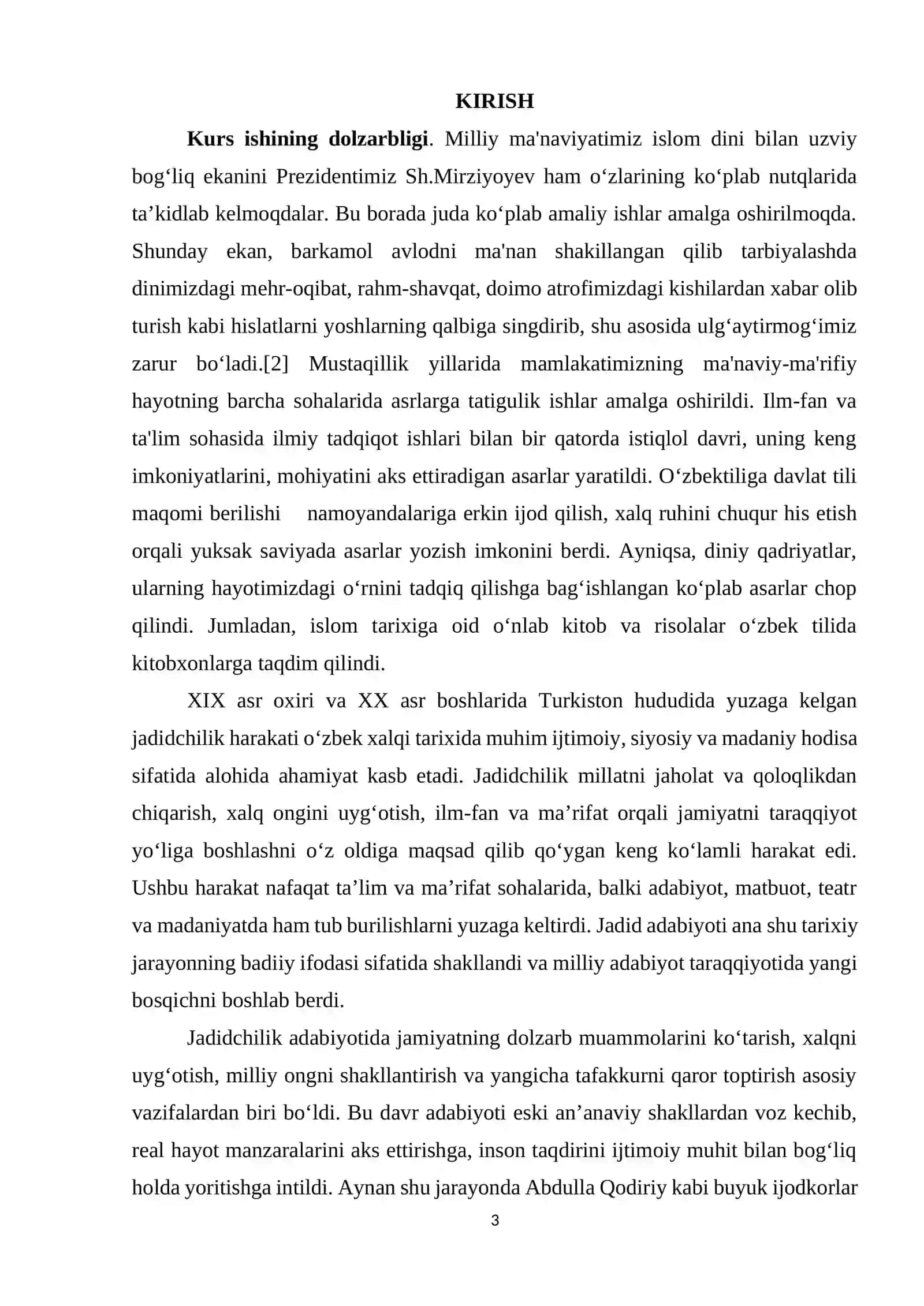 JADIDCHILIK VA ABDULLA QODIRIY HIKOYALARI. HAJVIY ASARLARI 2
