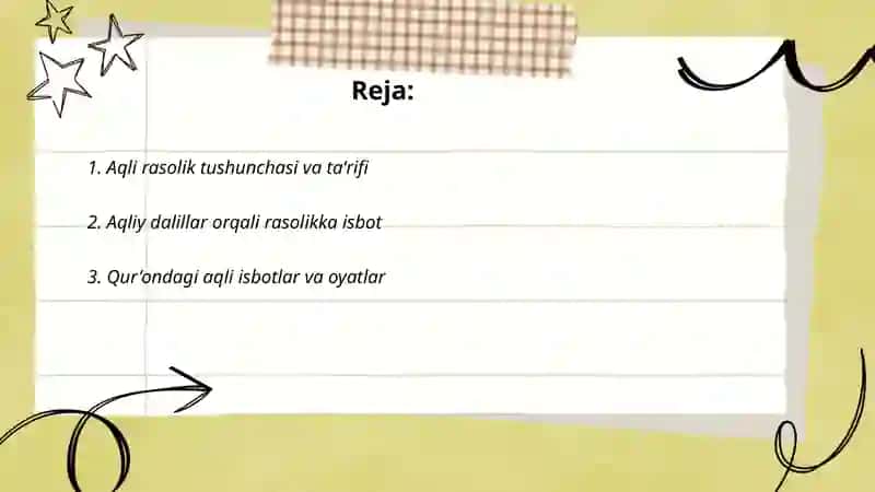 Aqli rasolik 2