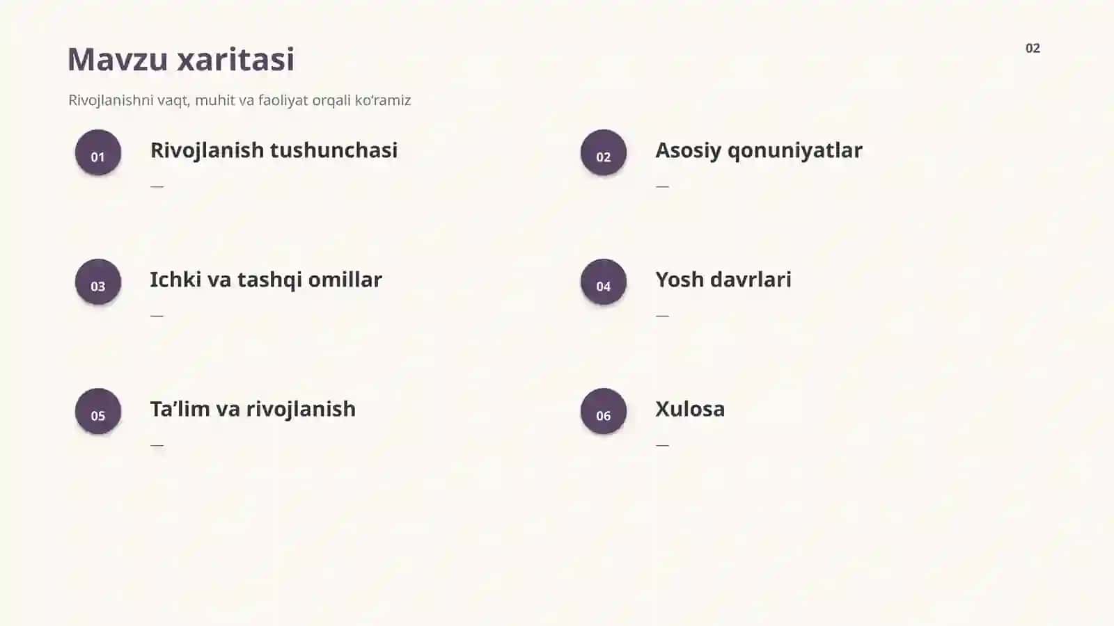 PSIXIK RIVOJLANISHNING 2