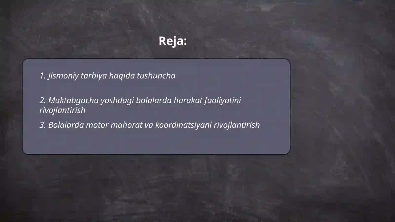 Maktabgacha taʼlimda jismoniy tarbiya 2