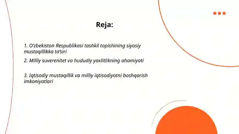 O‘zbekistonning eng yangi tarixi 2