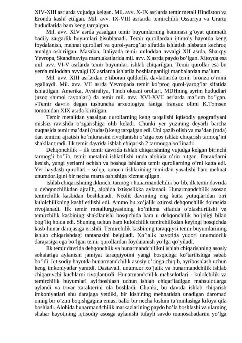 TEMIR DAVRI IJTIMOIY-IQTISODIY VA MADANIY TARAQQIYOTI 2