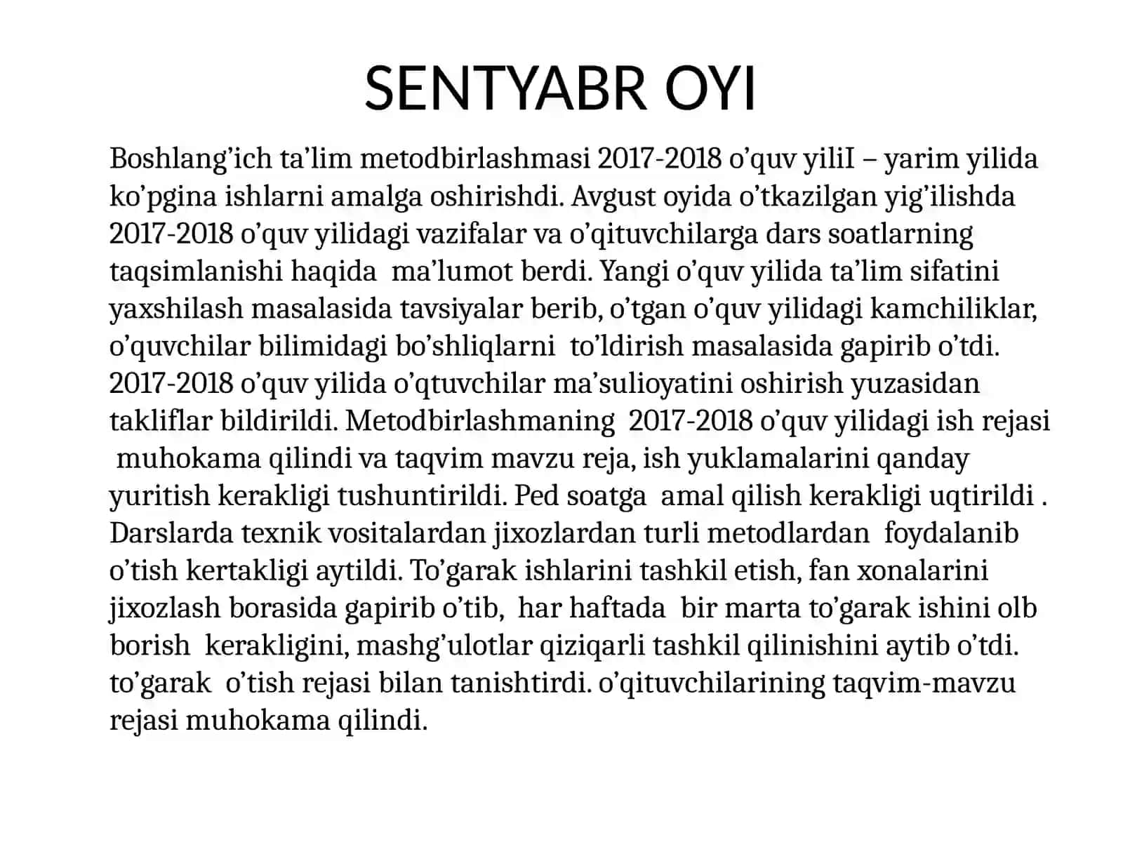 Boshlang’ich sinf 2