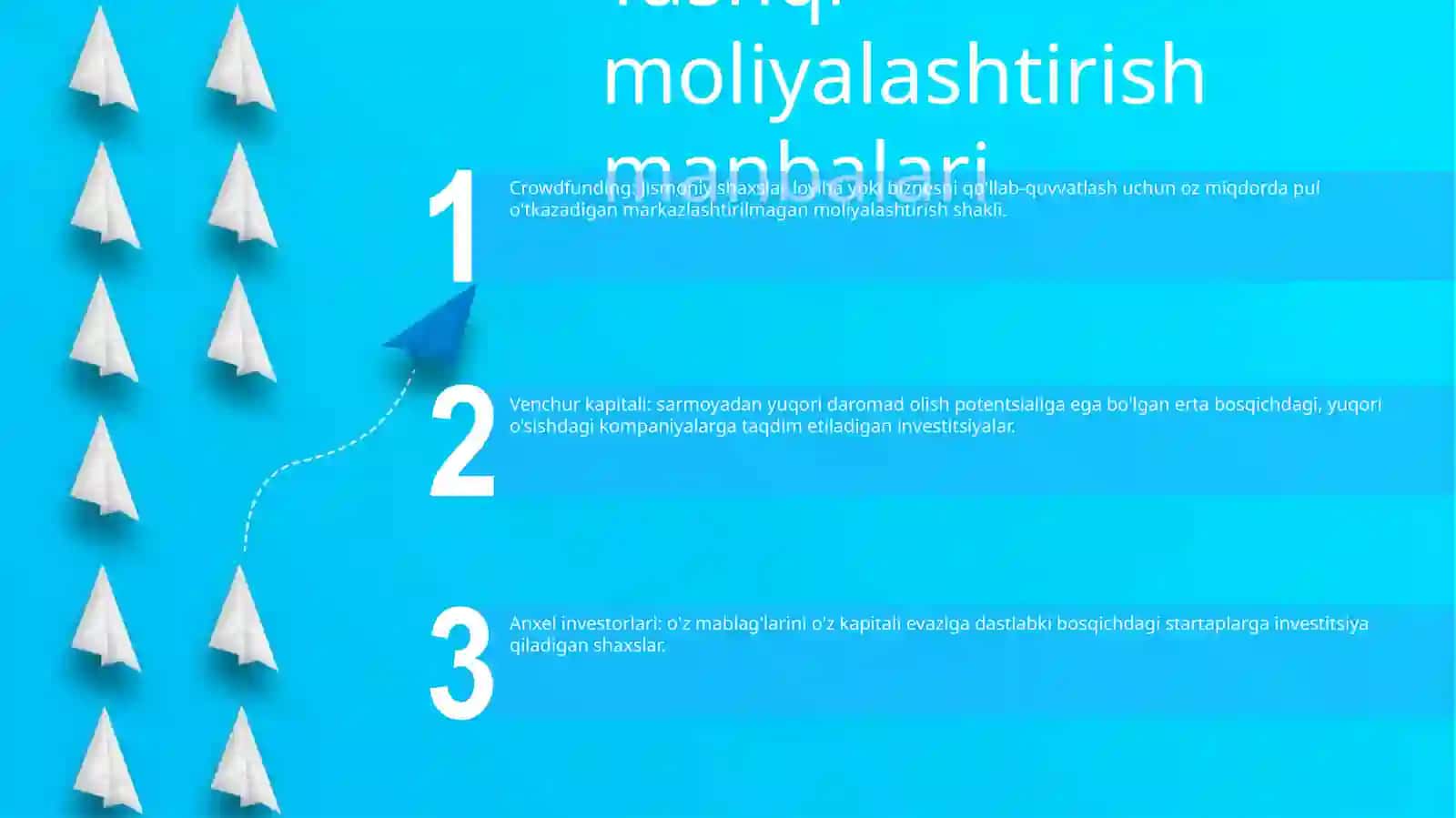 Инноватсион Фаолиятни Молиялаштириш Манбалари 2