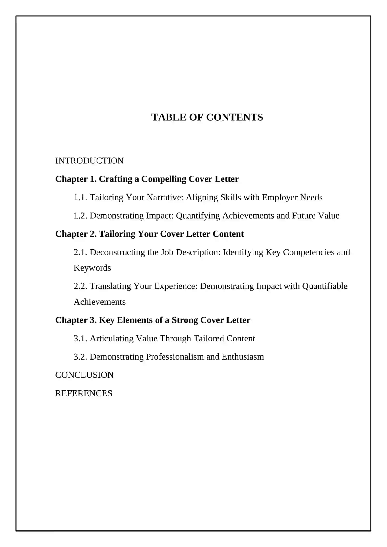 Cower Letter 2