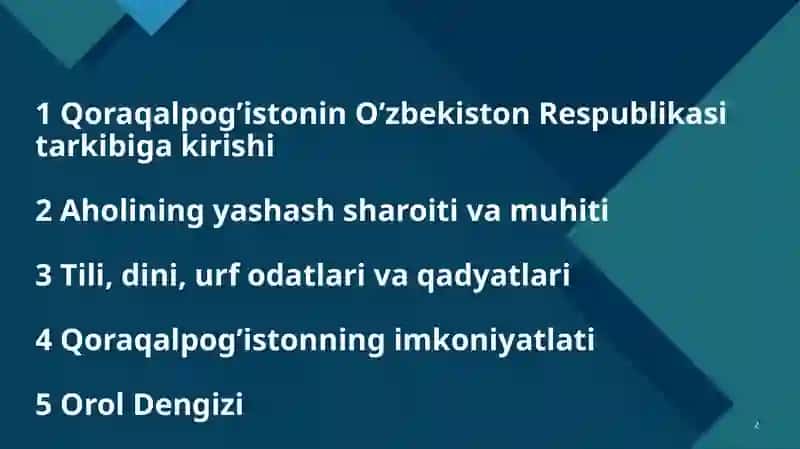Mustaqillik yillarida Qoraqalpog’iston Respublikasi 2