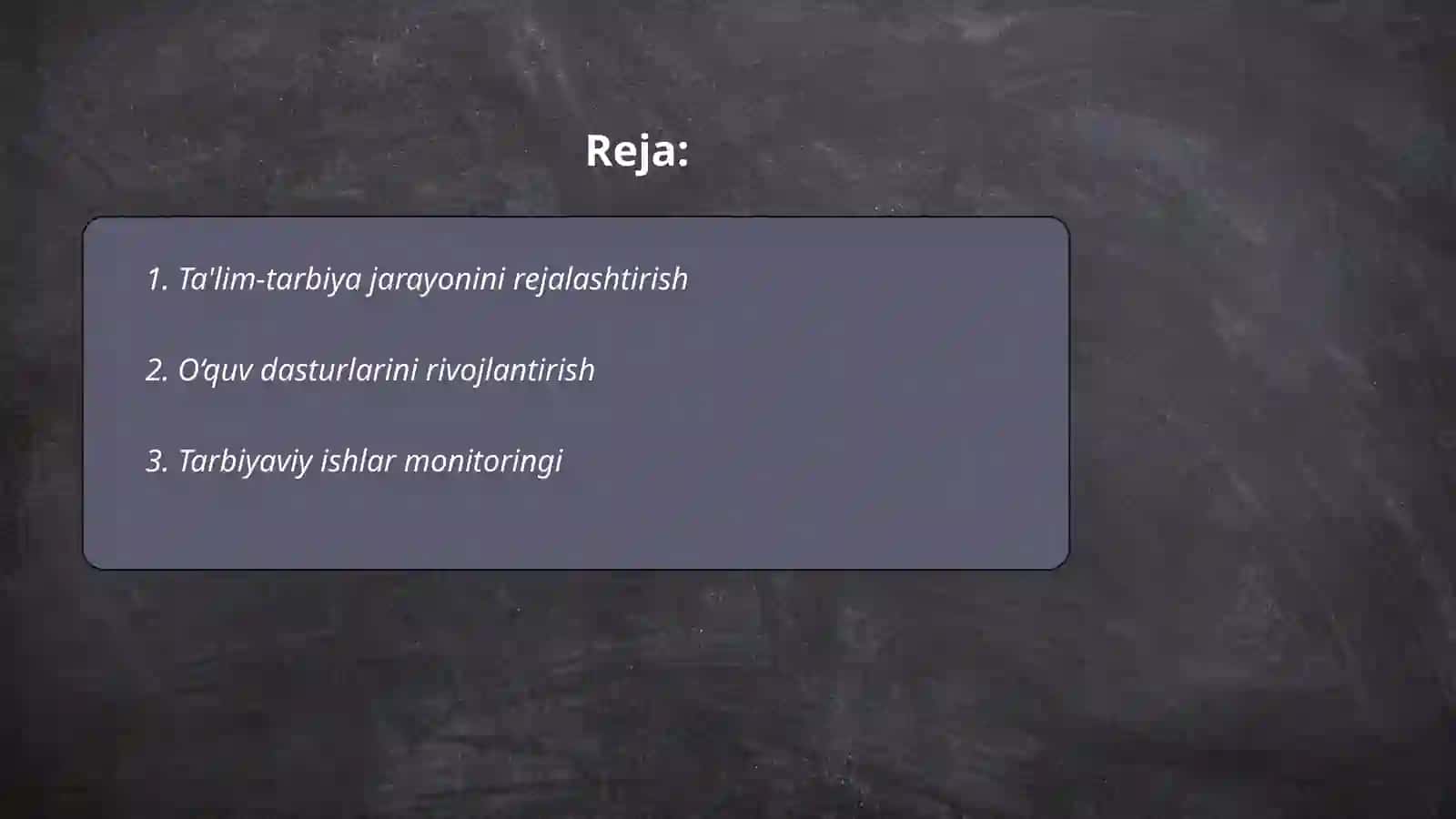 Maxsus ta'limda tarbiyaviy ishlarga rahbarlik qiluvchi tashkilotchining vazifalari 2