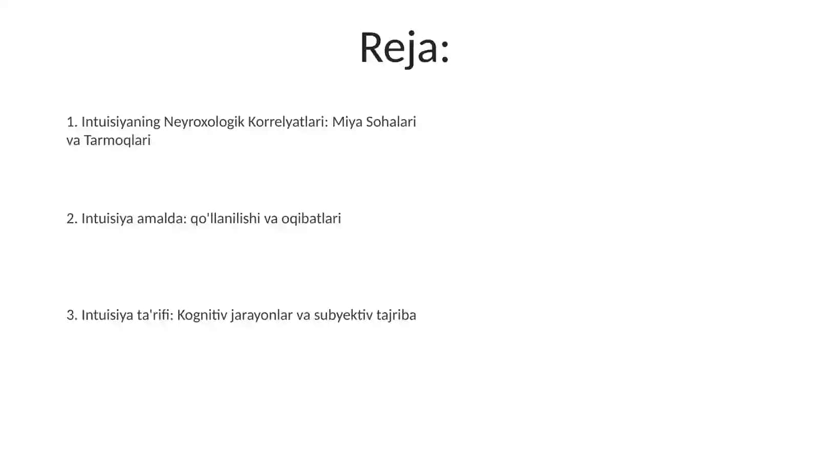Sezgilar haqida umumiy tushuncha va uning nerv fiziologik asoslari 2