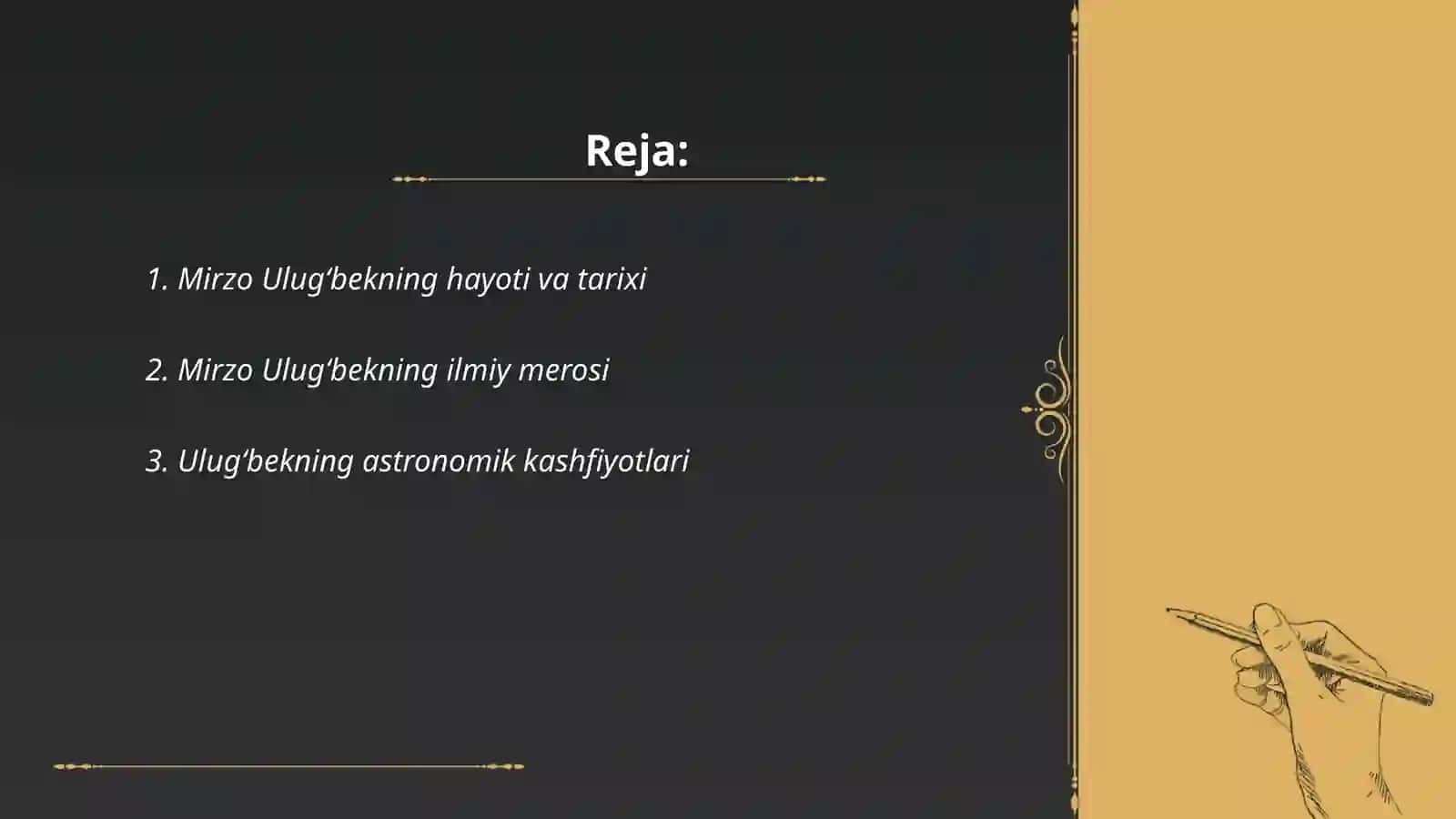 Mirzo Ulug‘bekning Hayoti va Tarixi 2