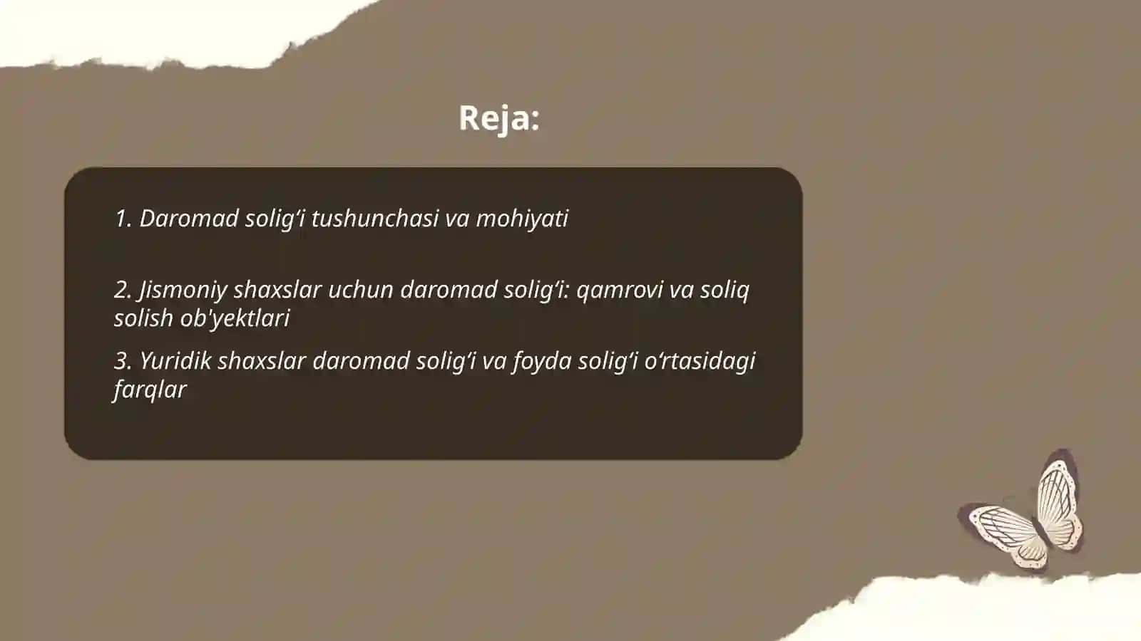 Daromad solig‘i 2