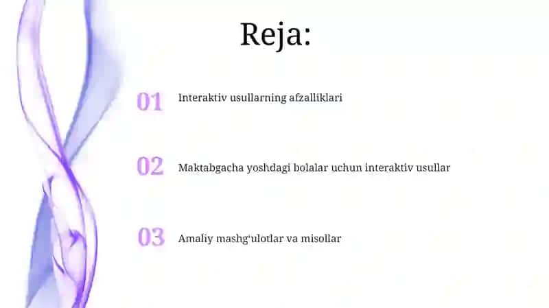 Interaktiv usullar 2