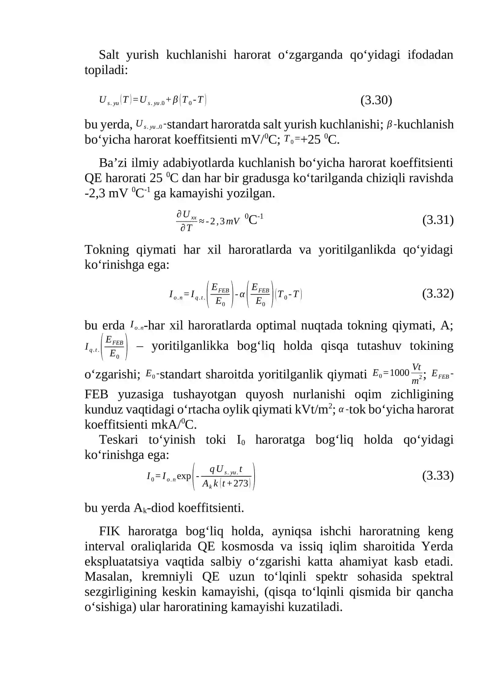 Quyosh elementi (fotoelektrik moduli) 2