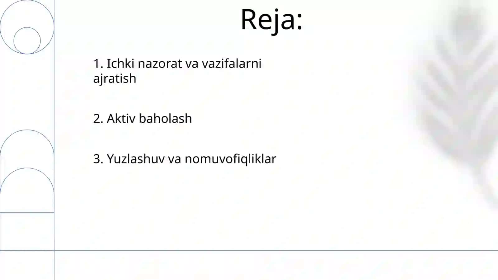 Asosiy vositalari auditi 2