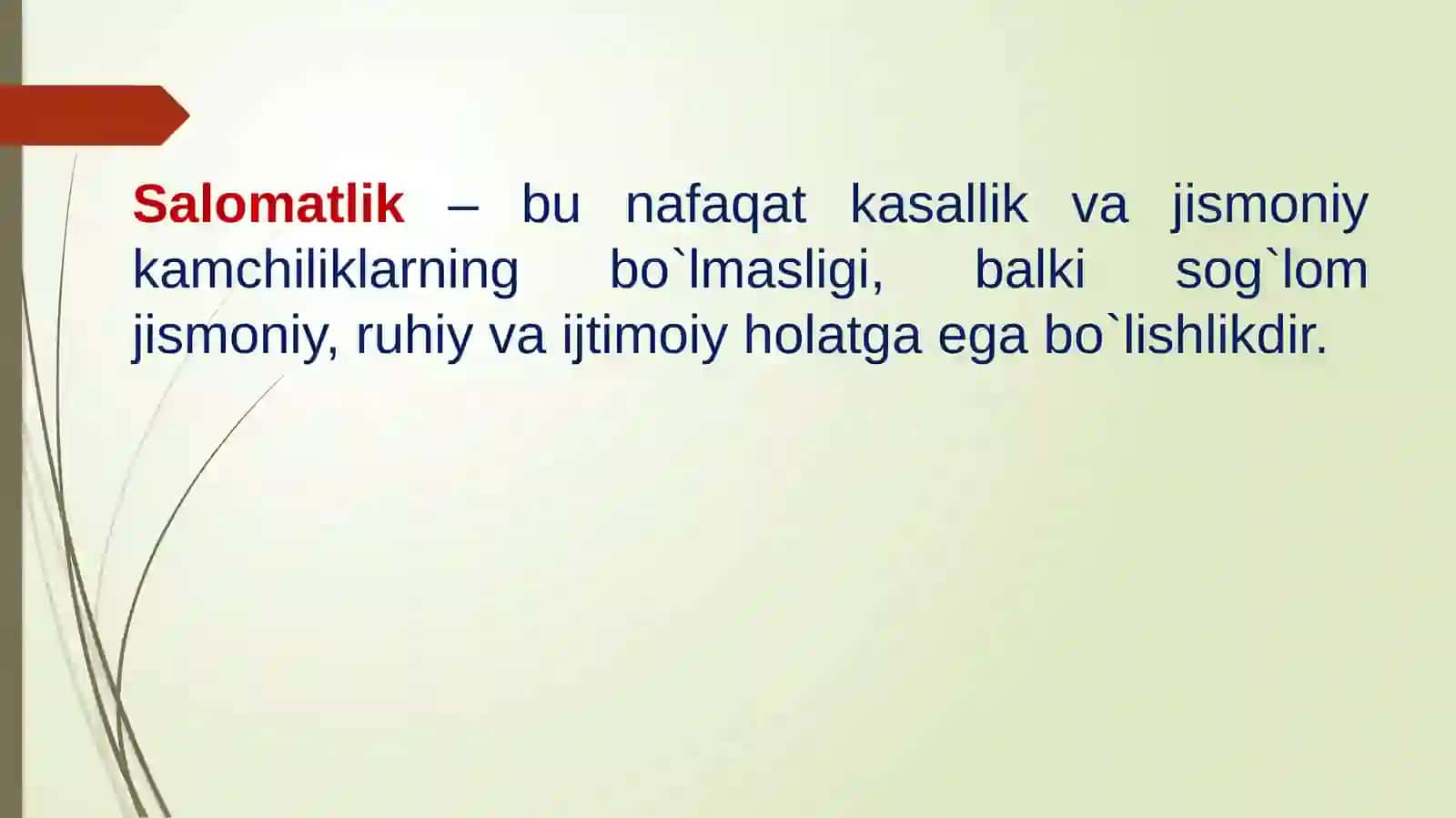 Tibbiyot statistikasi asoslari 2