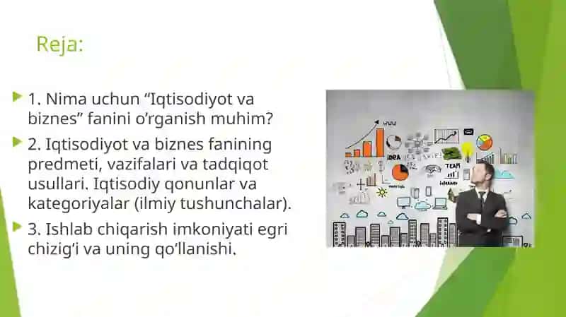 Iqtisodiyot va biznes fanining ta'lim qilish muhimligi 2