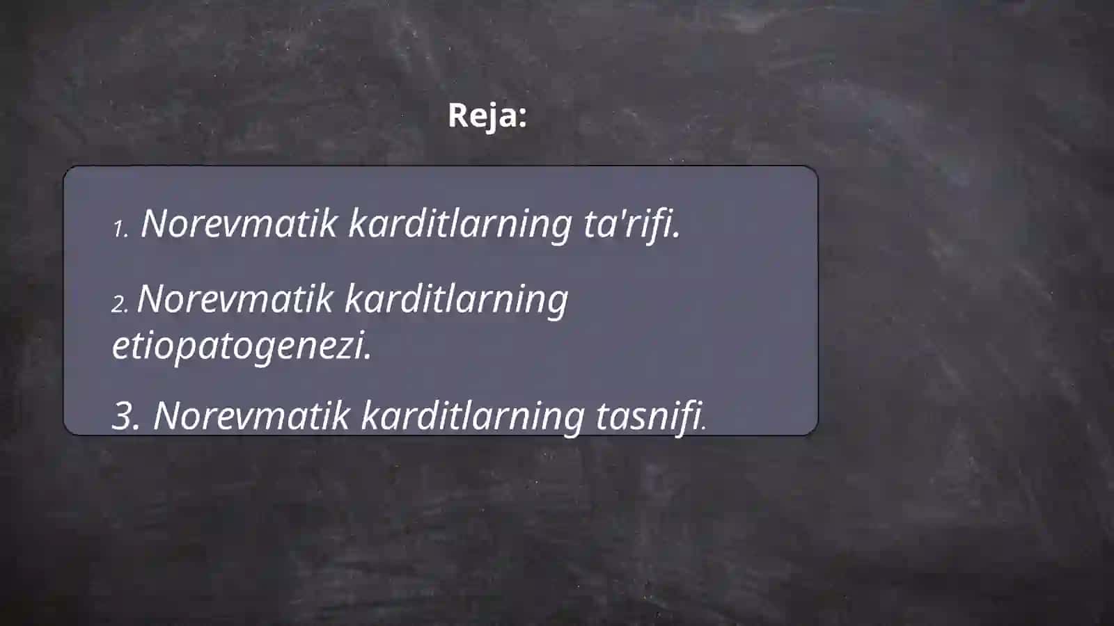 Norevmatik Karditlar 2