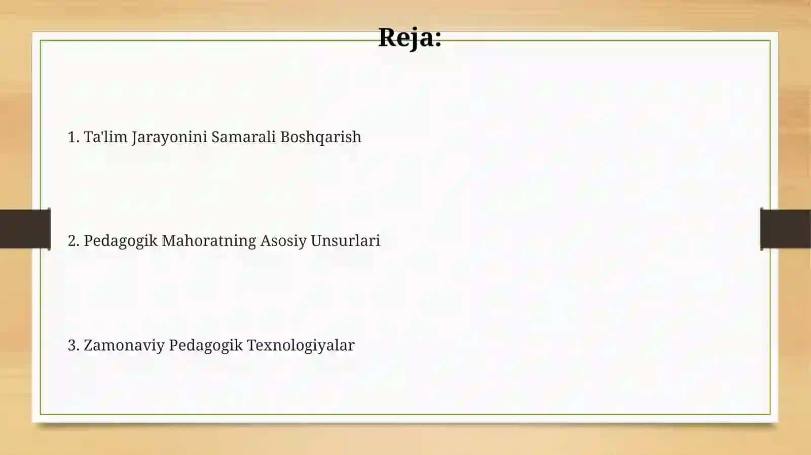 Pedagogik mahorat 2