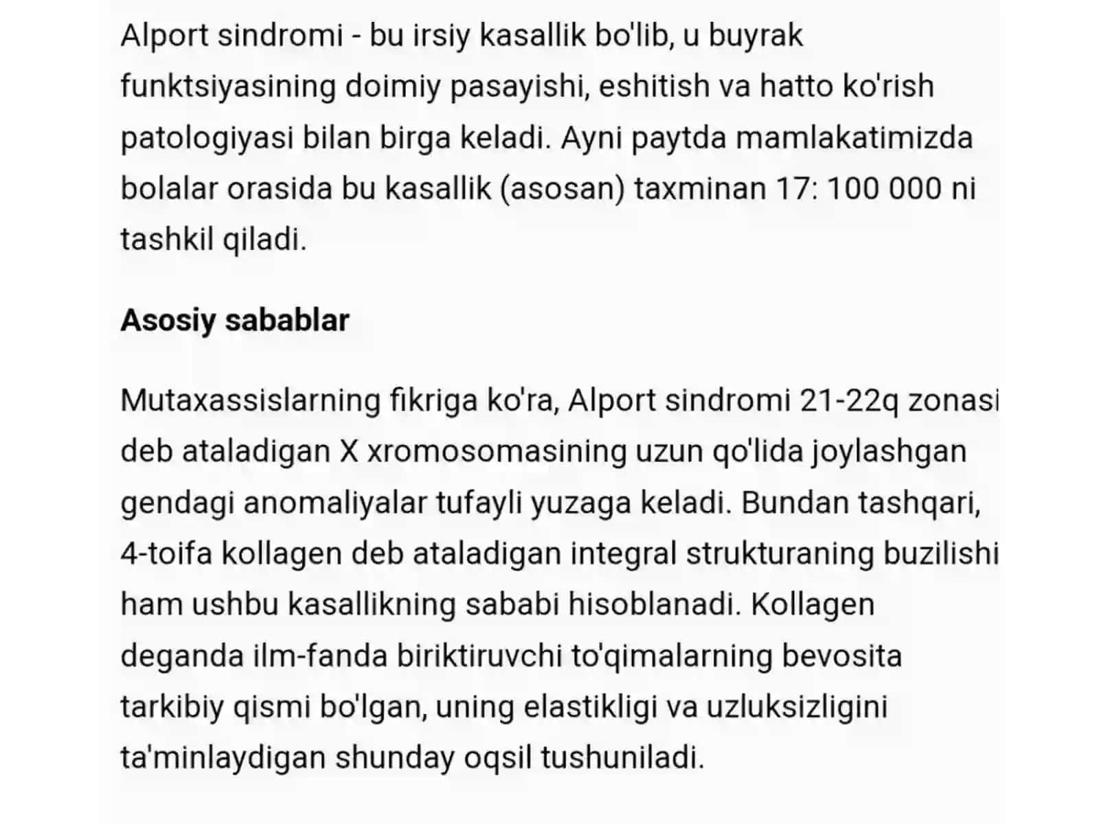 ALPORTSINDROMI 2