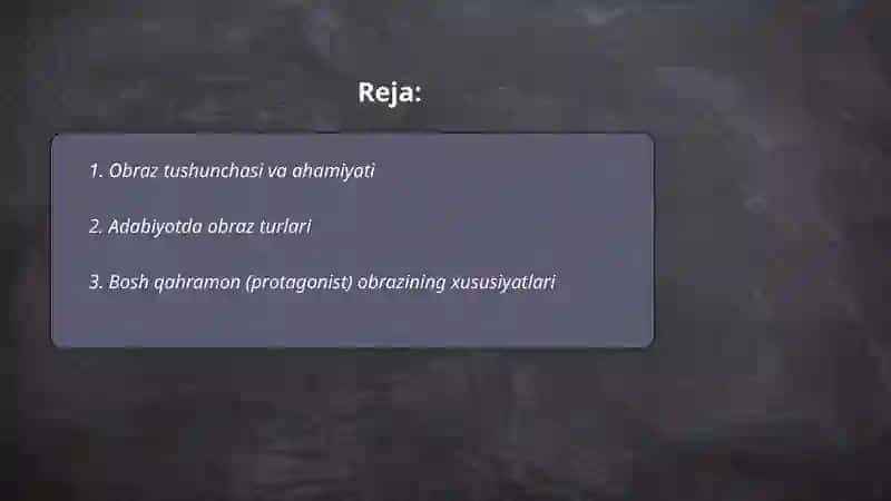 Obraz va uning turlari 2