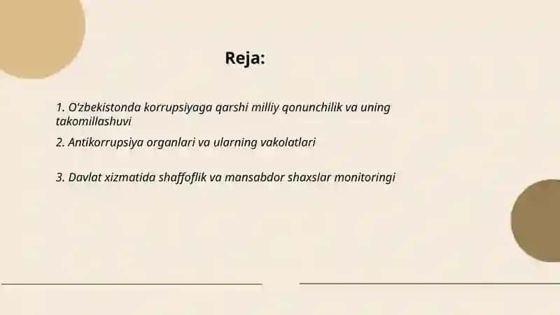 O‘zbekistonda korrupsiyaga qarshi kurash mexanizmlari 2
